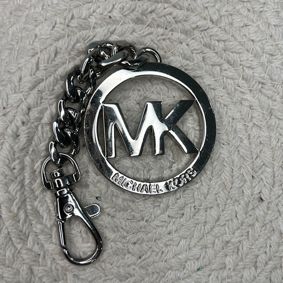 Michael Kors Accessories Rare Silver Michael Kors Bag Charm On